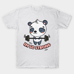 Cute Sport Panda T-Shirt